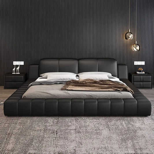 Forma Leather Bed