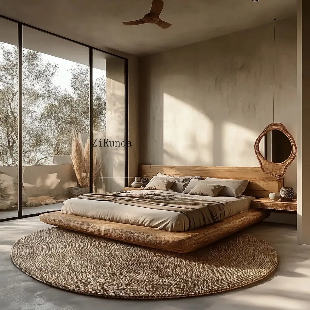 Soft Timber Floor Bed