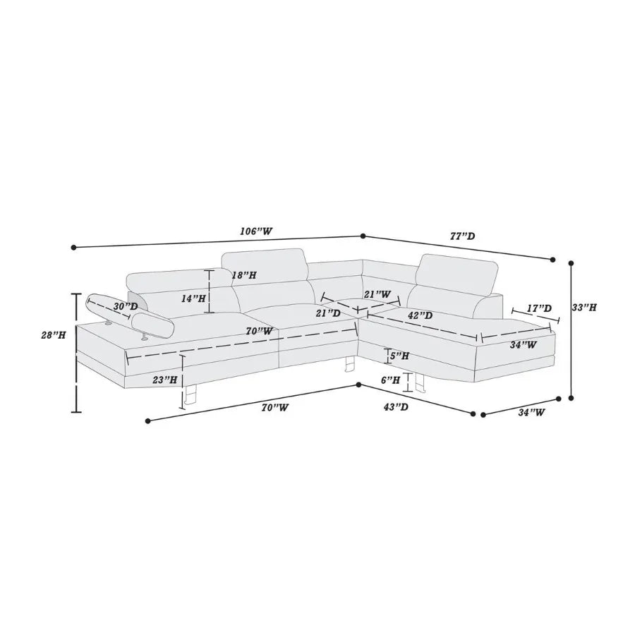 Pure Lounge Sectional