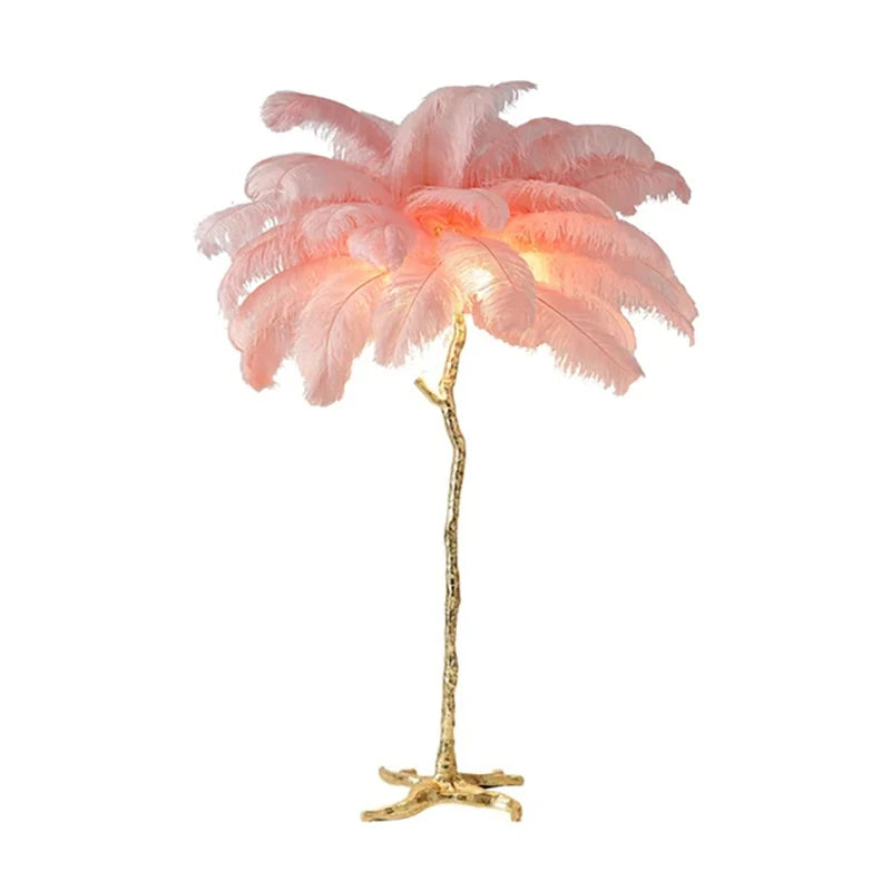 Aveline Feather Lamp