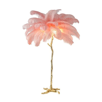 Aveline Feather Lamp